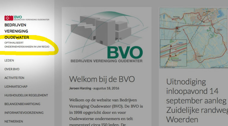 Homepage BVO